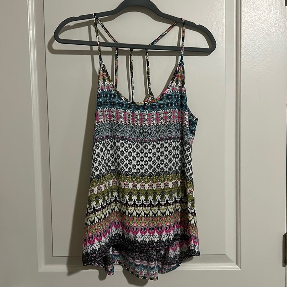Blouse Top in Pattern